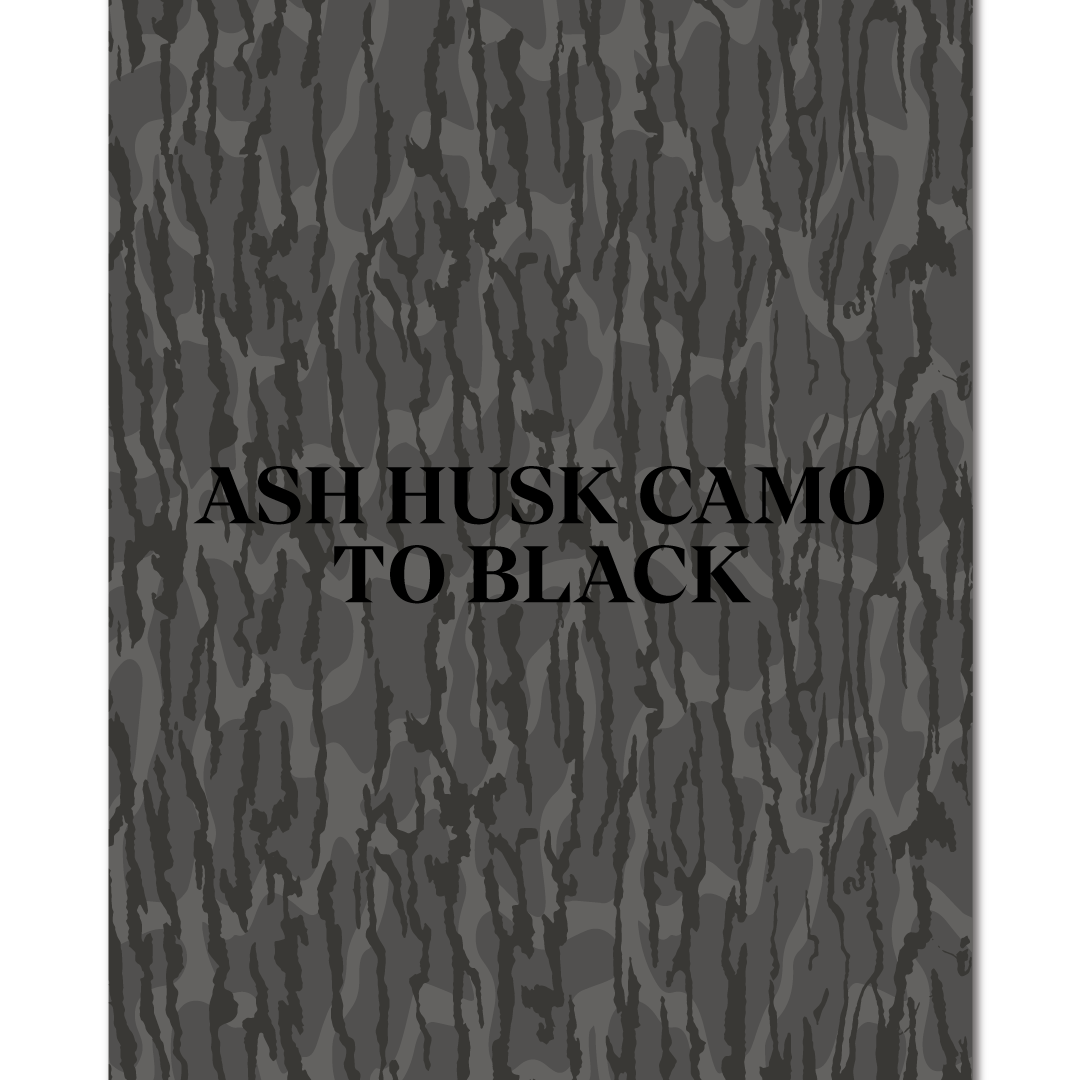 Ash Husk Camo - PatternFlex Leatherette 12 x 24