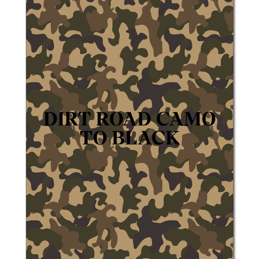 Dirt Road Camo - PatternFlex Leatherette 12 x 24