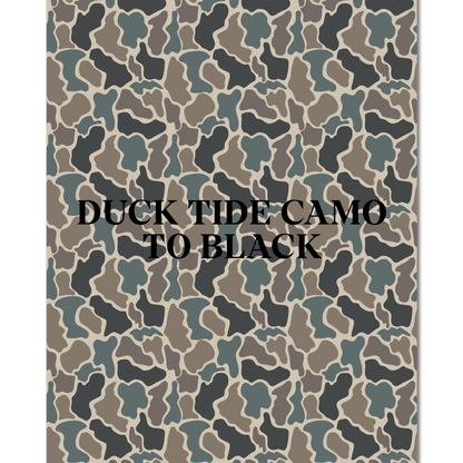 Duck Tide Camo - PatternFlex Leatherette 12 x 24