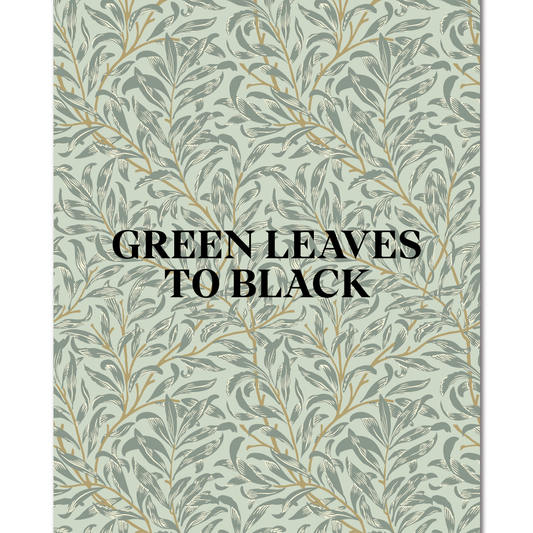 Green Leaves - PatternFlex Leatherette 12 x 24