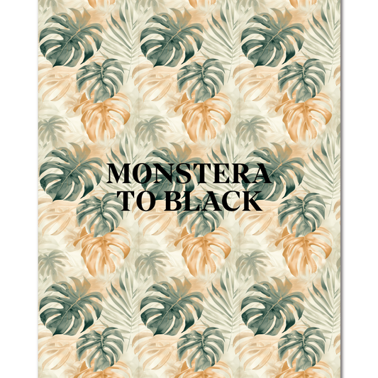 Monstera - PatternFlex Leatherette 12 x 24