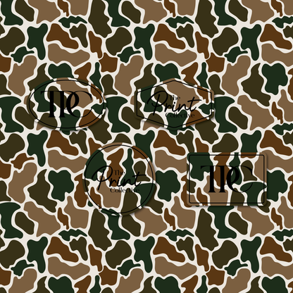 Outlaw Camo - PatternFlex Leatherette 12 x 24