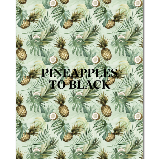 Pineapples - PatternFlex Leatherette 12 x 24