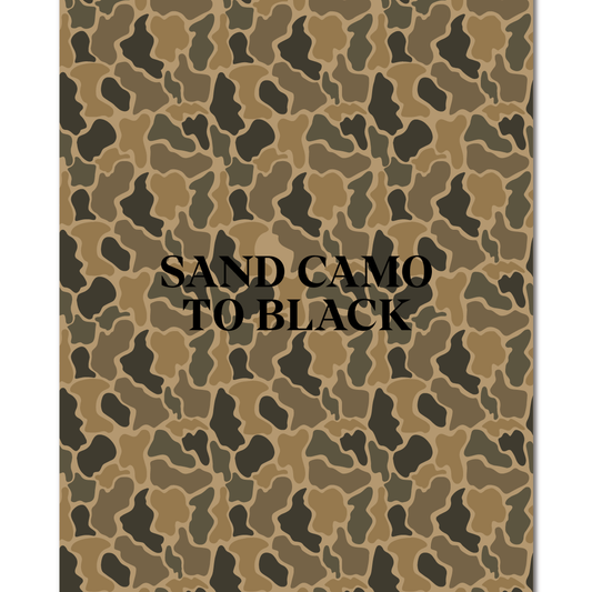 Sand Camo - PatternFlex Leatherette 12 x 24