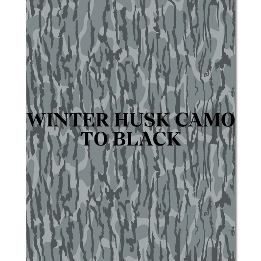 Winter Husk Camo - PatternFlex Leatherette 12 x 24